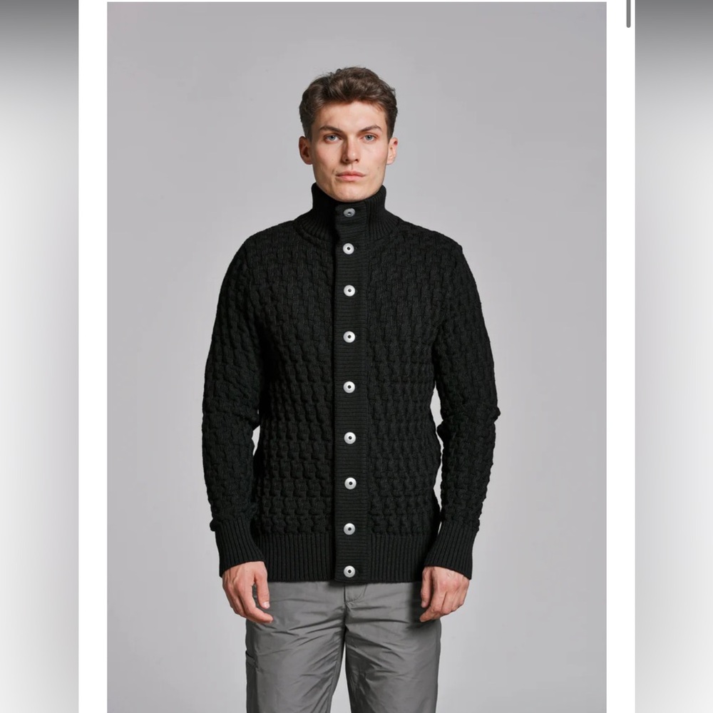 S.N.S Herring, STARK cardigan, black, large